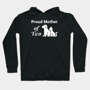 Proud Mother of Two 01a Hoodie